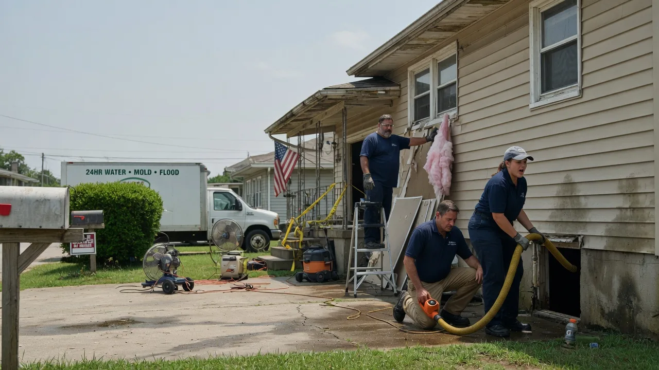 Water Damage Repair in Potomac, IL near me